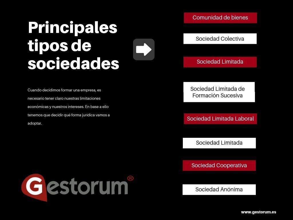 tipos de sociedades